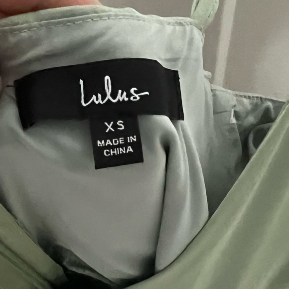 Lulus Green Deep V Ruffle Maxi Dress - Picture 10 of 11